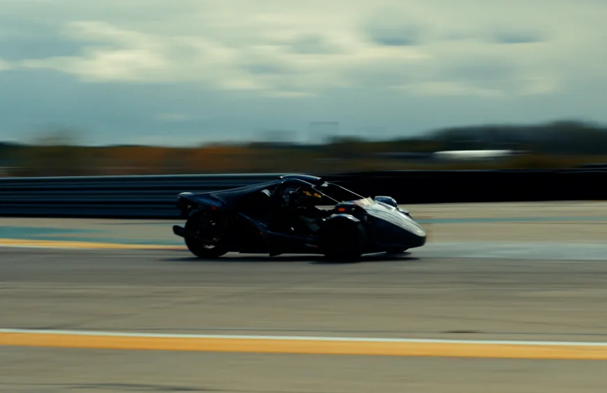 Campagna T-REX RR street-legal three-wheeled roadster